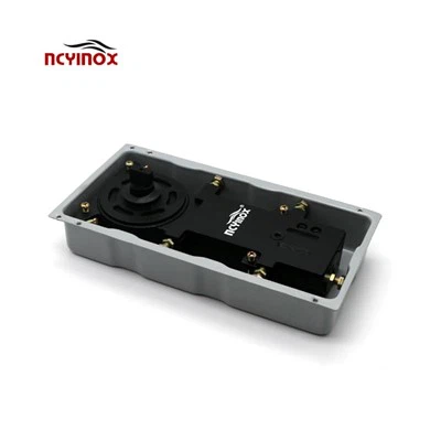 Sklenené dvere Automatické hydraulické závesy Podlahová pružina pre sklo